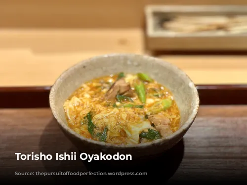 Torisho Ishii Oyakodon