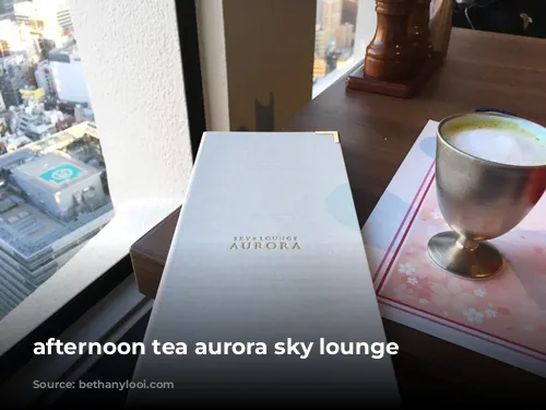 afternoon tea aurora sky lounge