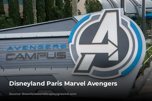 Disneyland Paris Marvel Avengers Campus