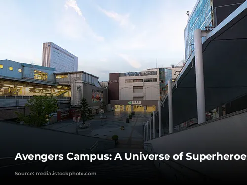 Avengers Campus: A Universe of Superheroes