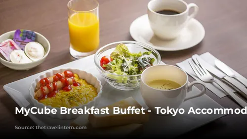 MyCube Breakfast Buffet - Tokyo Accommodation