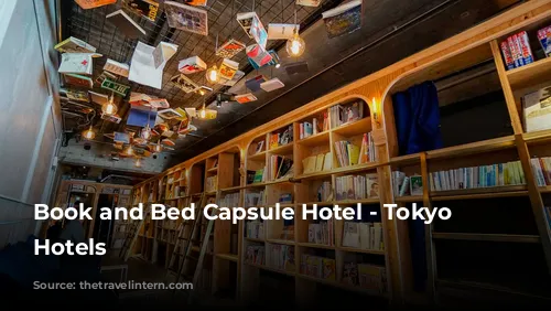 Book and Bed Capsule Hotel - Tokyo Capsule Hotels