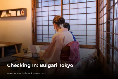 Checking In: Bulgari Tokyo