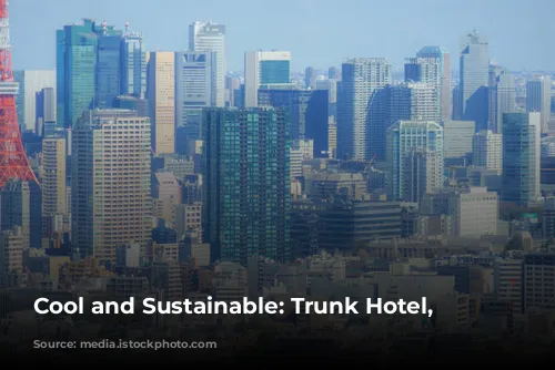 Cool and Sustainable: Trunk Hotel, Tokyo