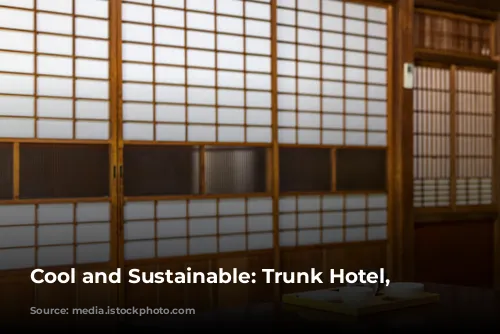 Cool and Sustainable: Trunk Hotel, Tokyo