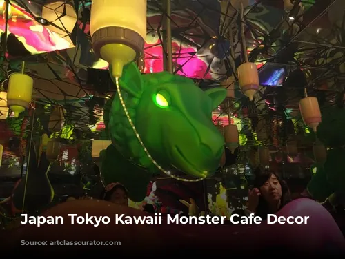 Japan Tokyo Kawaii Monster Cafe Decor