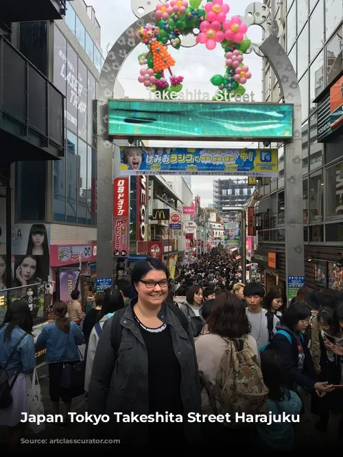 Japan Tokyo Takeshita Street Harajuku