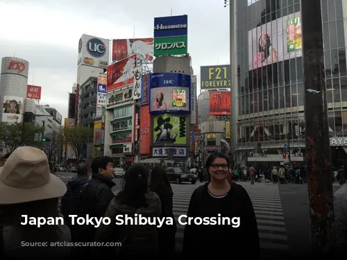 Japan Tokyo Shibuya Crossing