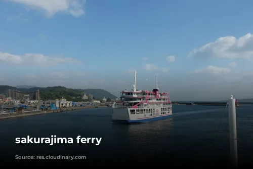 sakurajima ferry