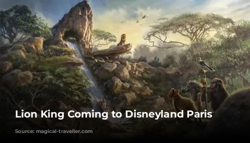 Lion King Coming to Disneyland Paris