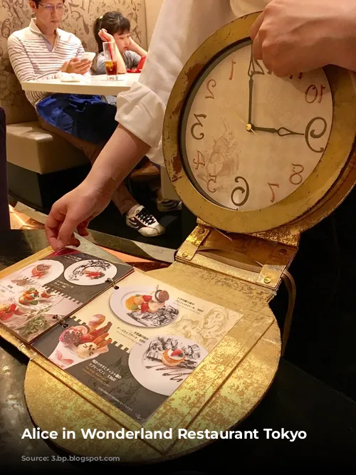 Alice in Wonderland Restaurant Tokyo Japan 