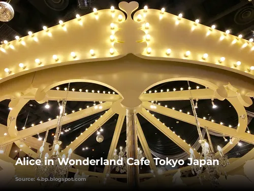 Alice in Wonderland Cafe Tokyo Japan 