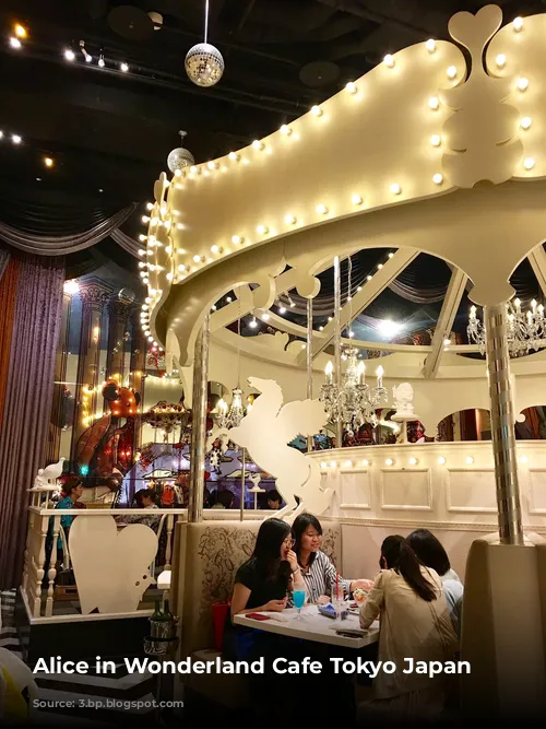 Alice in Wonderland Cafe Tokyo Japan 