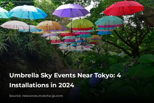 Umbrella Sky Events Near Tokyo: 4 Enchanting Installations in 2024