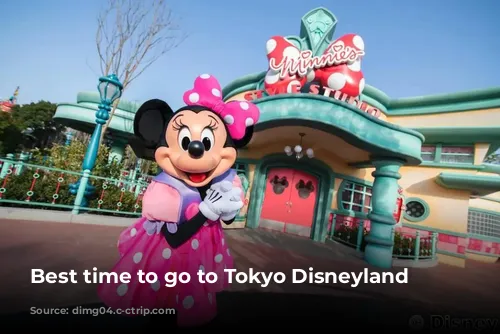 Best time to go to Tokyo Disneyland