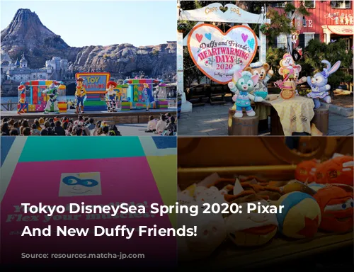 Tokyo DisneySea Spring 2020: Pixar Playtime And New Duffy Friends!