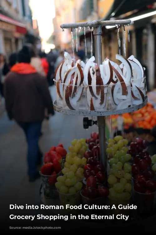 Dive into Roman Food Culture: A Guide to Grocery Shopping in the Eternal City