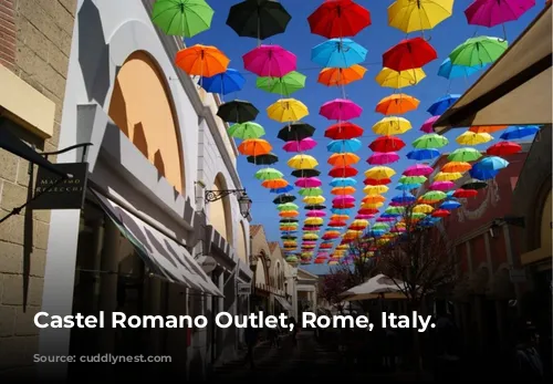 Castel Romano Outlet, Rome, Italy.