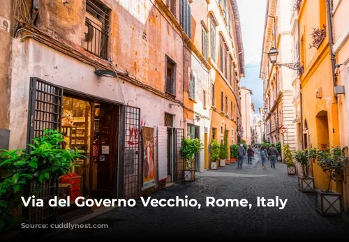 Via del Governo Vecchio, Rome, Italy