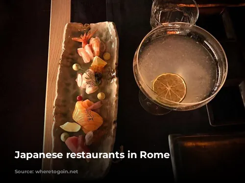 Japanese restaurants in Rome