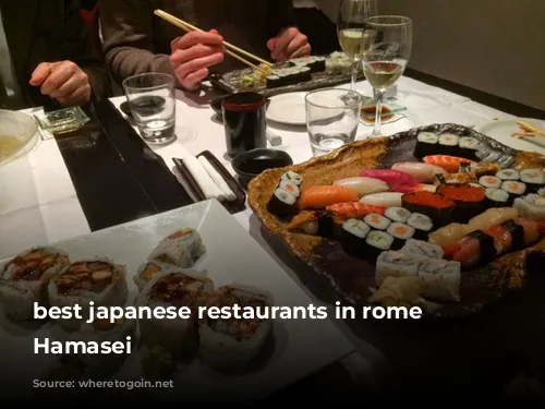 best japanese restaurants in rome - Hamasei