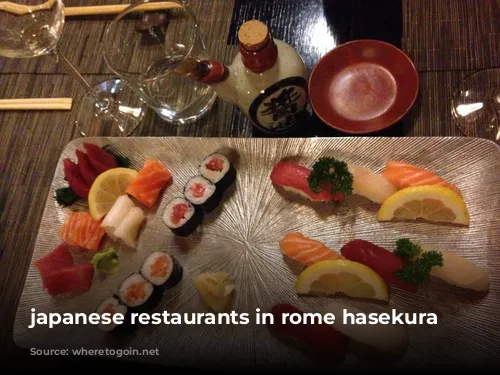 japanese restaurants in rome hasekura