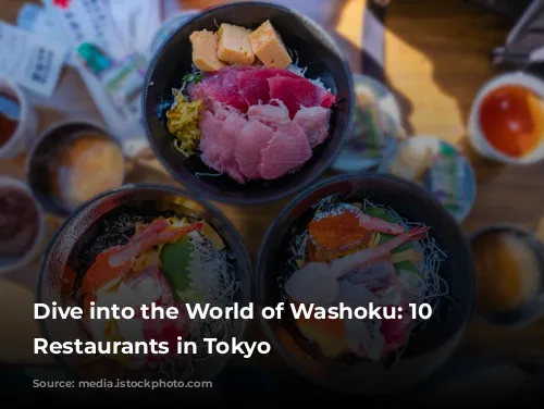 Dive into the World of Washoku: 10 Exquisite Restaurants in Tokyo