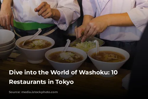 Dive into the World of Washoku: 10 Exquisite Restaurants in Tokyo