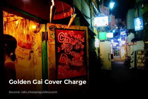 Golden Gai Cover Charge