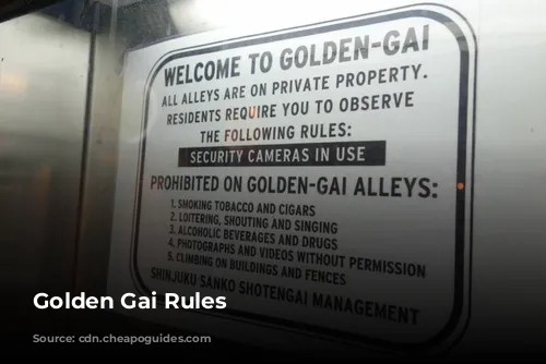 Golden Gai Rules