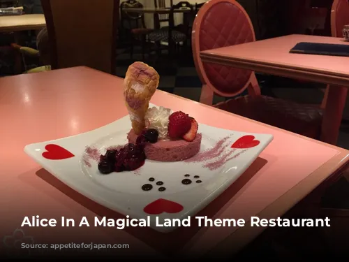 Alice In A Magical Land Theme Restaurant Shinjuku