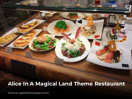 Alice In A Magical Land Theme Restaurant Shinjuku