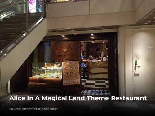 Alice In A Magical Land Theme Restaurant Shinjuku