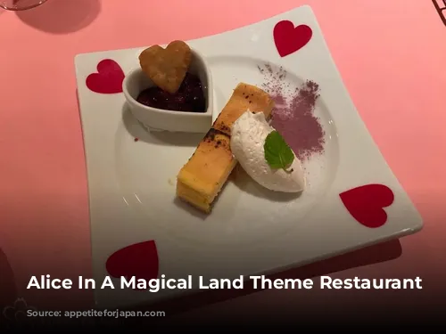 Alice In A Magical Land Theme Restaurant Shinjuku