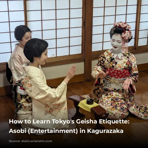 How to Learn Tokyo's Geisha Etiquette: Ozashiki Asobi (Entertainment) in Kagurazaka