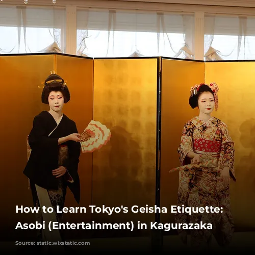 How to Learn Tokyo's Geisha Etiquette: Ozashiki Asobi (Entertainment) in Kagurazaka