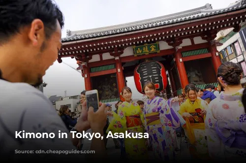 Kimono in Tokyo, Asakusa