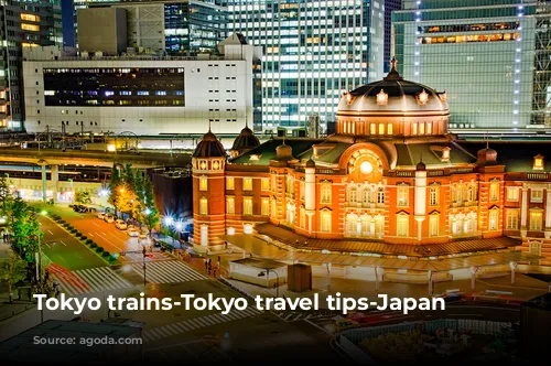 Tokyo trains-Tokyo travel tips-Japan