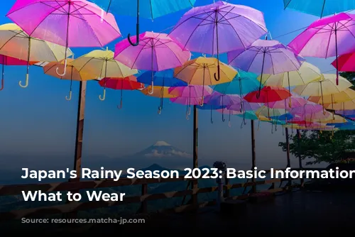 Japan's Rainy Season 2023: Basic Information and What to Wear