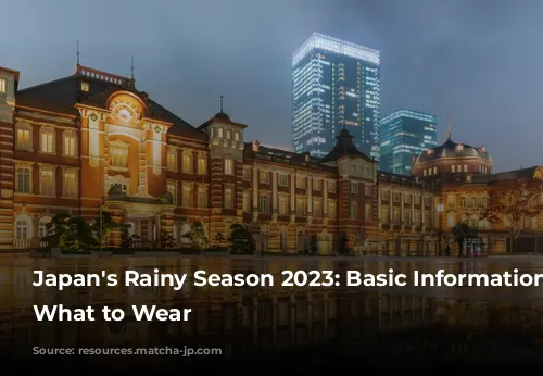 Japan's Rainy Season 2023: Basic Information and What to Wear