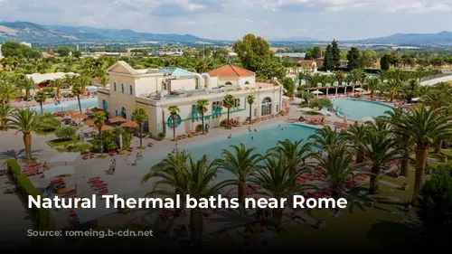 Natural Thermal baths near Rome