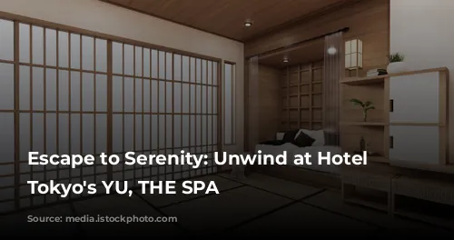 Escape to Serenity: Unwind at Hotel Chinzanso Tokyo's YU, THE SPA