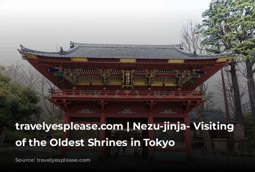 travelyesplease.com | Nezu-jinja- Visiting One of the Oldest Shrines in Tokyo