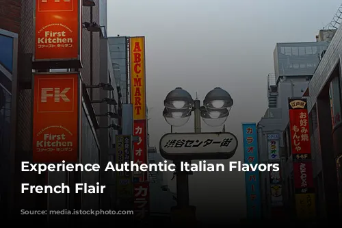 Experience Authentic Italian Flavors with French Flair