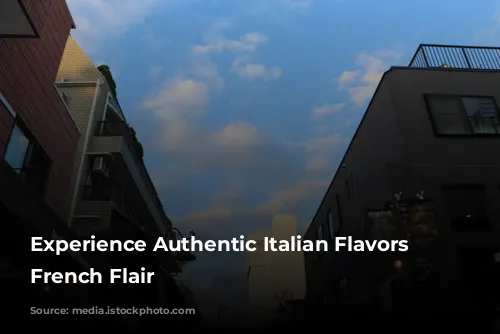 Experience Authentic Italian Flavors with French Flair