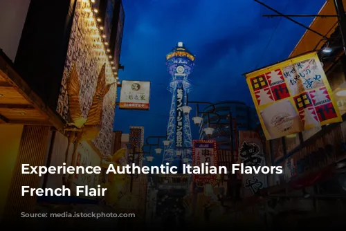 Experience Authentic Italian Flavors with French Flair