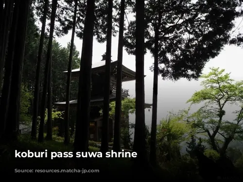 koburi pass suwa shrine