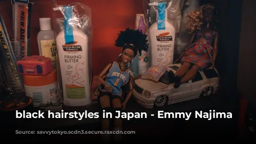 black hairstyles in Japan - Emmy Najima