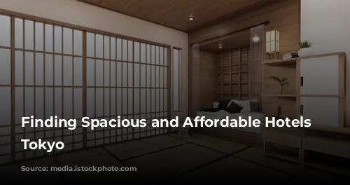 Finding Spacious and Affordable Hotels in Tokyo