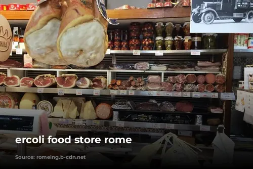 ercoli food store rome